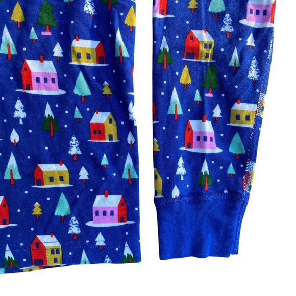 Hanna Andersson Hygge House Long John Organic Cotton Pajama Set Wm Sz S Holiday - Picture 5 of 14